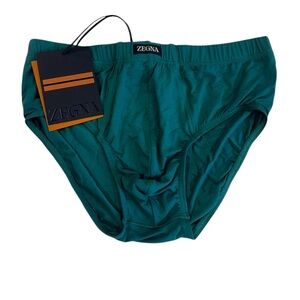 ZEGNA****Dark Green Men’s Briefs****Med. $138